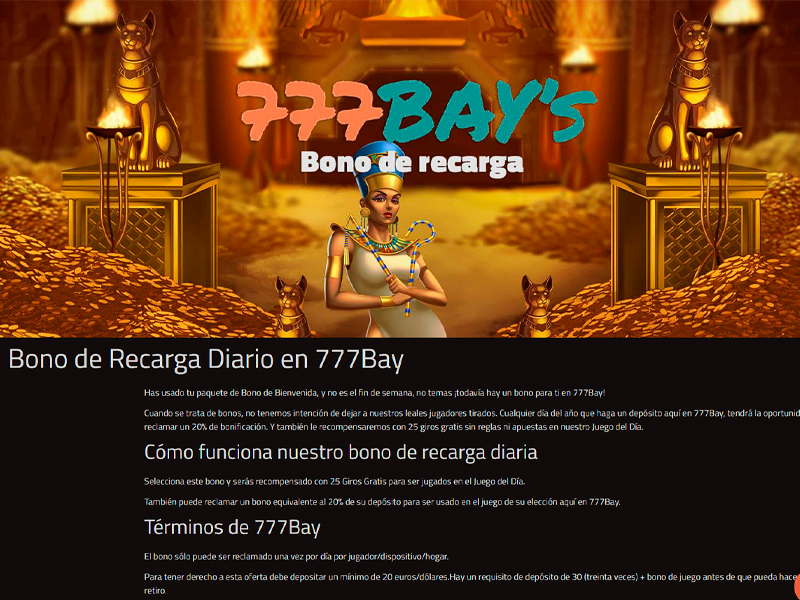 777bay registrarse bonos chile