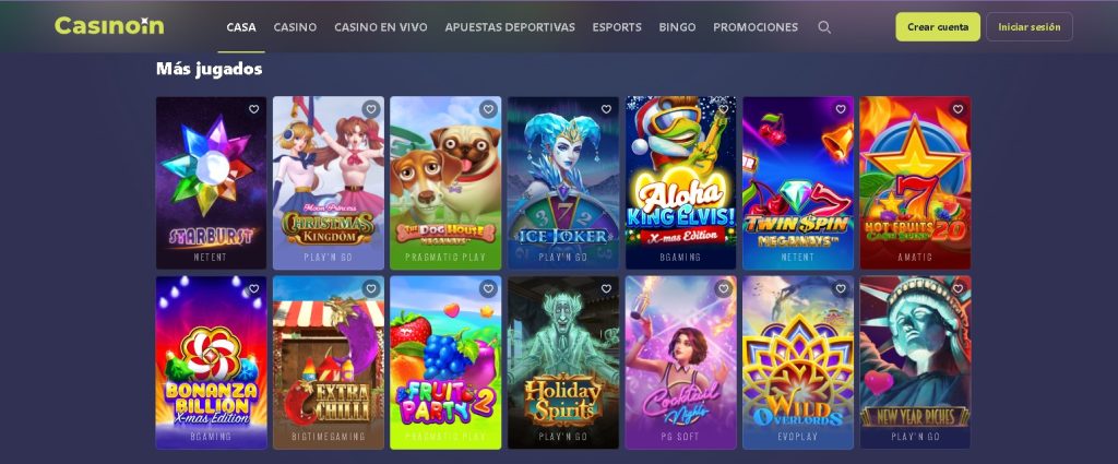 casinoin bono de casino