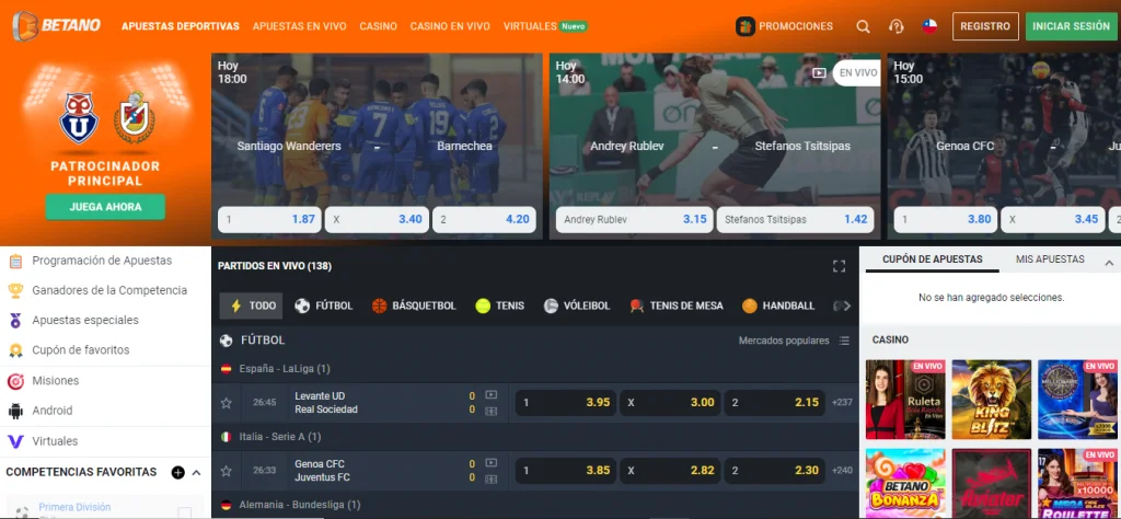 astropay ingresar betano