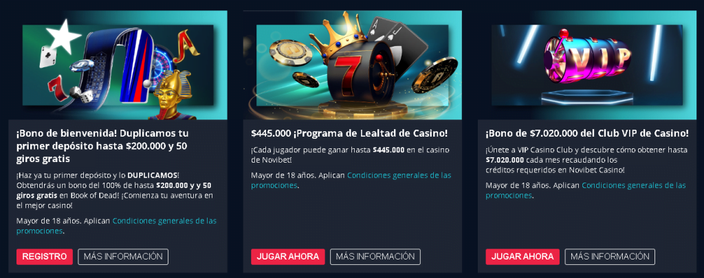 novibet promociones