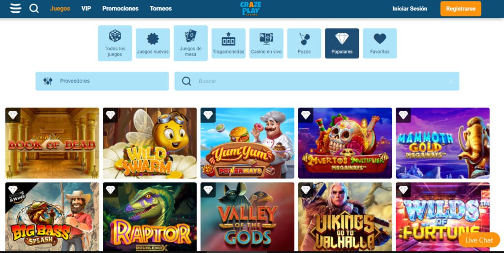 crazeplay bono gratis