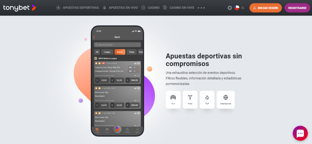 tonybet app android