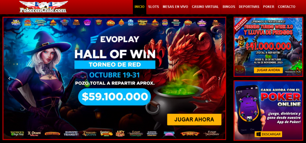pokerenchile oferta casino