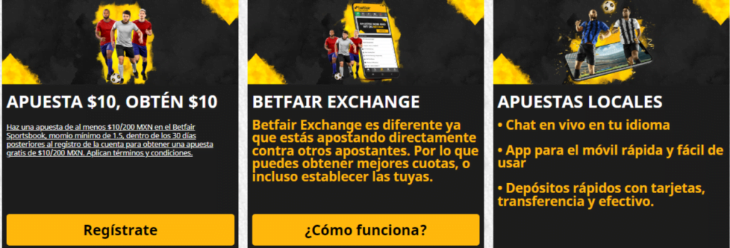 betfair promociones apuestas