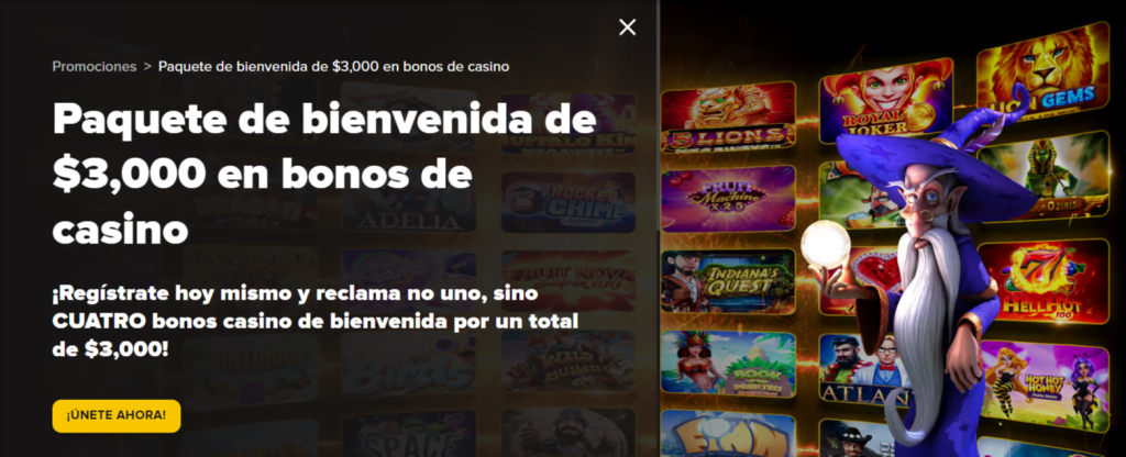 betfinal paquete de bienvenida