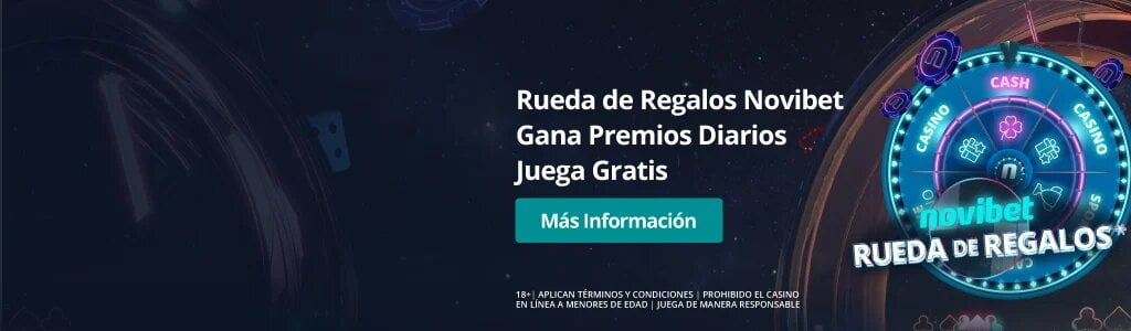 novibet rueda de regalos
