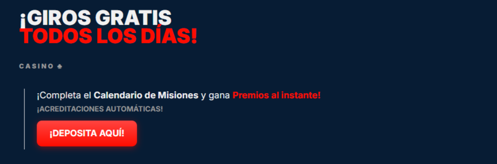 rojabet misiones casino