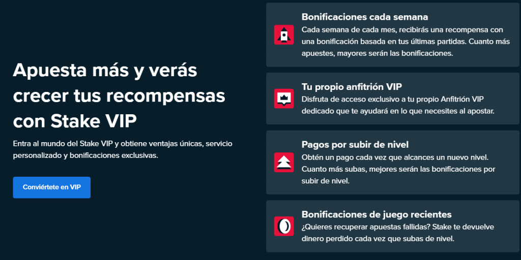 stake beneficios